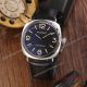 2017 Replica Panerai Radiomir Watch 44mm SS Black Dial Brown leather band 44mm (2)_th.jpg